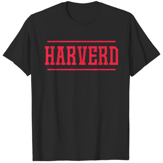 Harverd Ivy League harverd Plaid T-Shirts