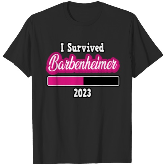 I Survived Barbenheimer 2023 Shirt, Barbenheimer T-Shirts