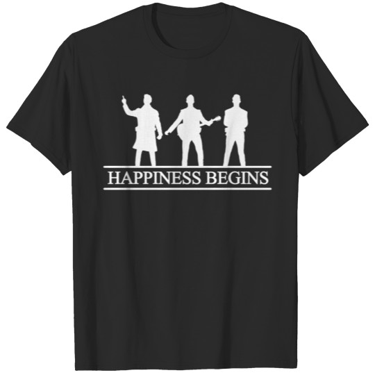 HAPPINESS BEGINS T-Shirts