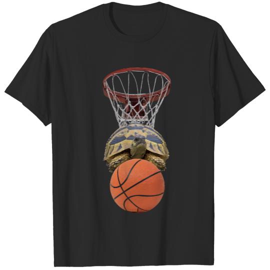 Sports Basket Ball Turtle Tortoise T- Shirt Sports Basket Ball - Turtle Tortoise T- Shirt T-Shirts