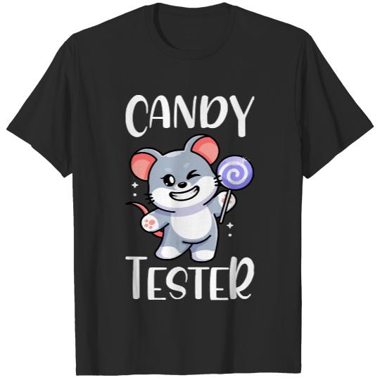 Candy T Shirt Candy Tester I Mouse I Lollipop I Kids I Candy T Shirt T-Shirts