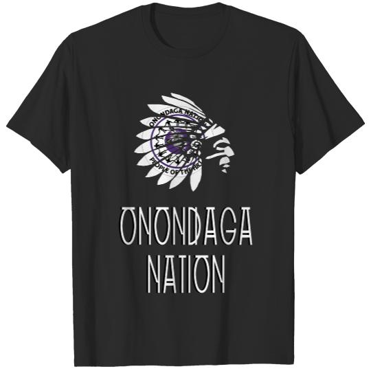Onondaga Nation  Indigenous  Native American  Headdress  Sweatshirt T-Shirts
