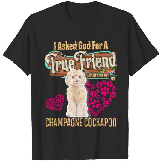 Champagne Cockapoo Owner Gift Champagn T- Shirt E N T- Shirt T-Shirts