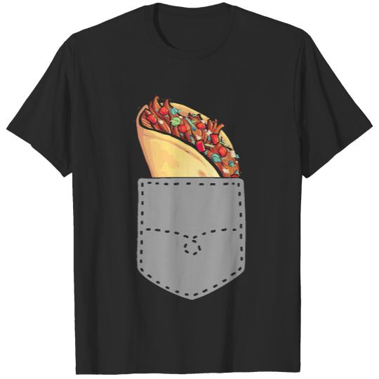 Burrito Taco Tuesdays Fiesta Humor Foodie Burrito T-Shirts