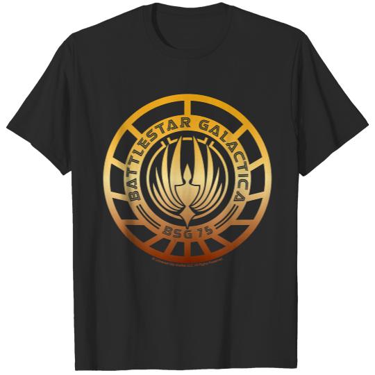 Battlestar Galactica BSG 75 Logo Tank Top T-Shirts