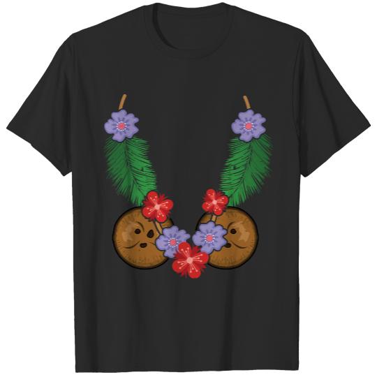 Ocean T Shirt Beach 2022 Tropical Coconut Flower Floral Summer T Shirt T-Shirts