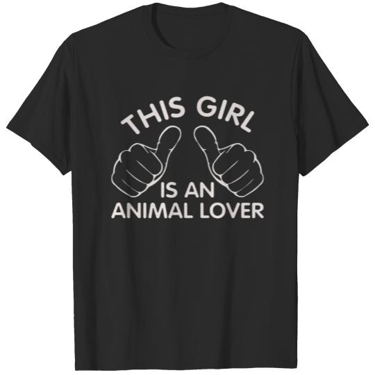 animal lover T-shirt