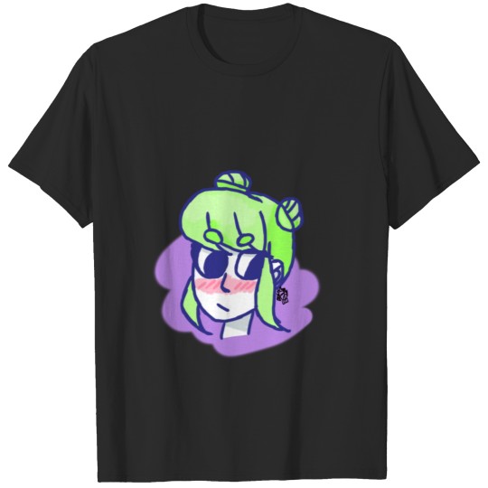 Girl w/ green hair T-shirt