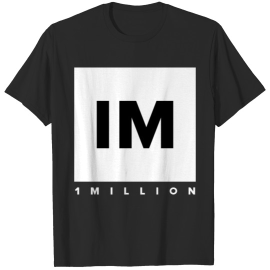 1 MILLION 1 T-shirt