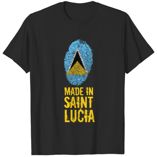 Made In Saint Lucia / St. Lucia T-shirt