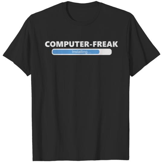 Installing Computer Freak (1011) T-shirt
