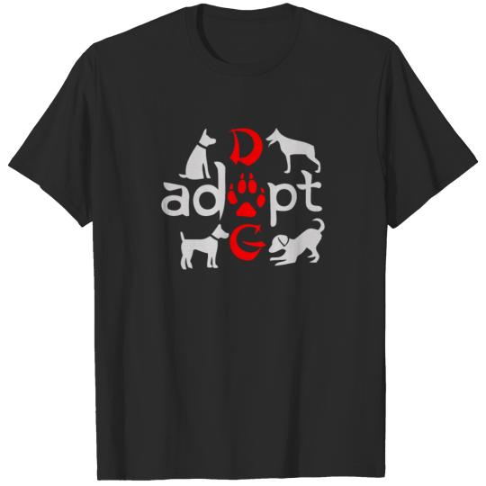 Adopt Rescue Dogs T-shirt