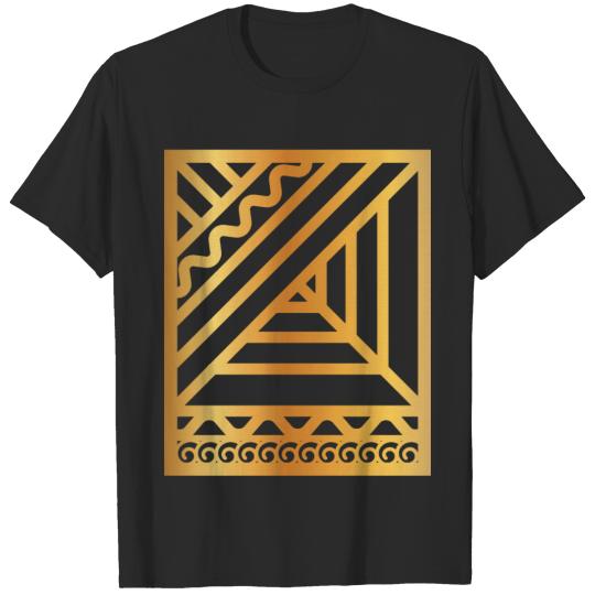 Art Deco Gold 6 T-shirt