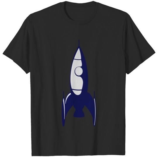 rocket ship T-shirt