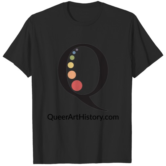 Queer Art History Q logo T-shirt
