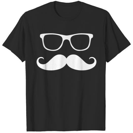 mustache T-shirt
