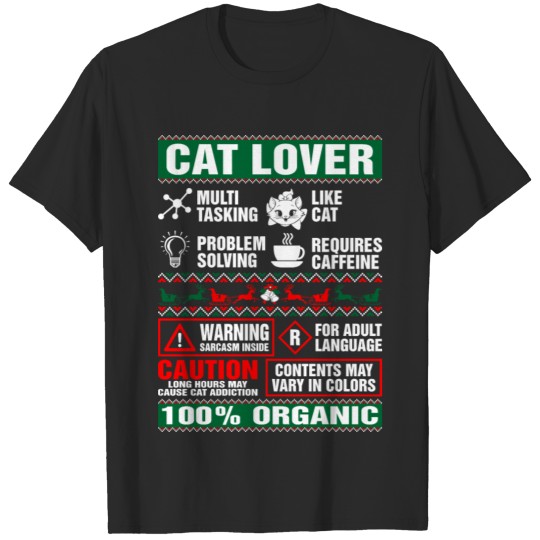 Cat Lover Tshirt T-shirt