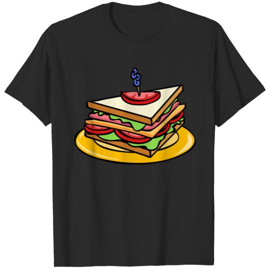 kaese cheese pizza sandwich maus mouse food37 T-shirt