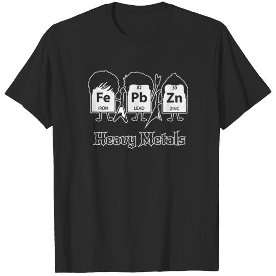 Heavy Metals Periodic Table Science T-shirt