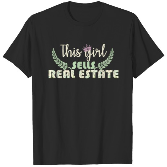 Real estate agent - This Girl Sells Real Estate T-shirt