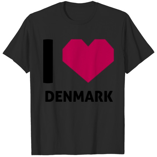 I Love Denmark T-shirt