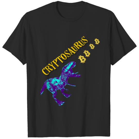 Cryptosaurus Funny Bitcoin T-Shirt T-shirt