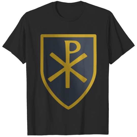 christianity sign symbol icon shield labarum gift T-shirt