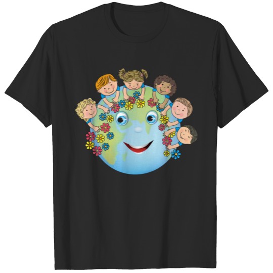 children around the world T-shirt