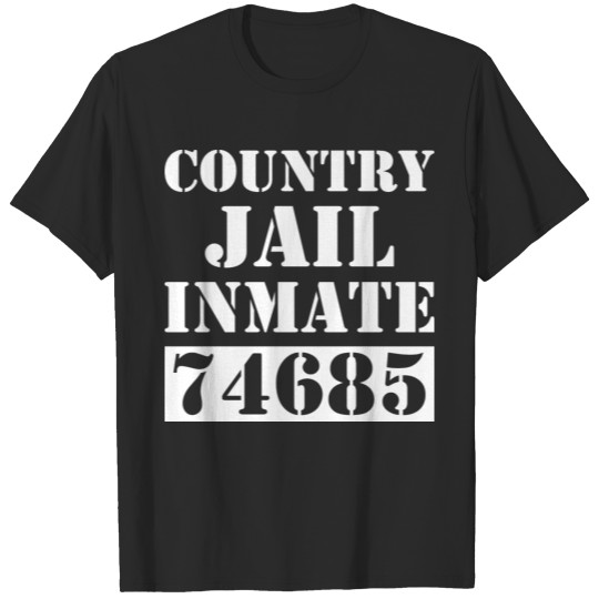 County Jail Prison Inmate 74685 T-shirt