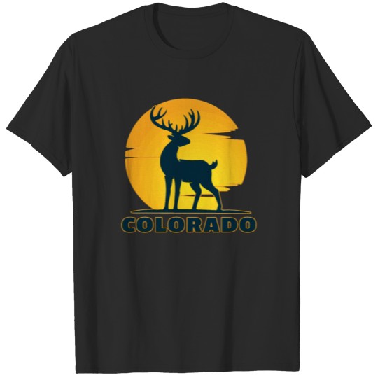 Colorado Elk Souvneir Design T-shirt