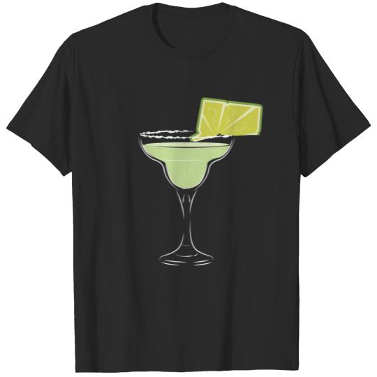Margarita Shirts Women Connecticut Lime Margarita Glass July 4th T-shirt