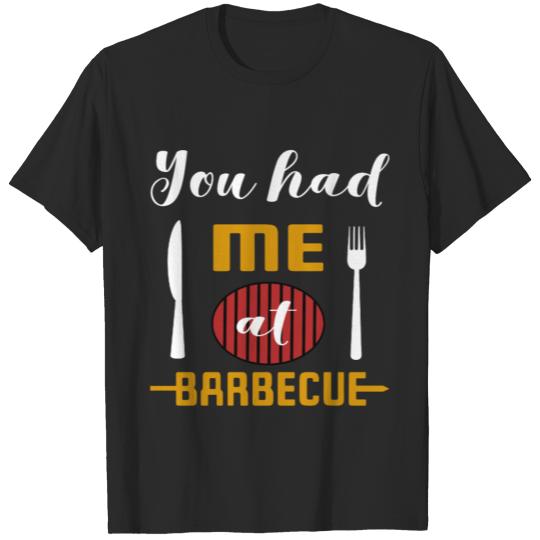 barbecue spoon knife meal gift idea T-shirt