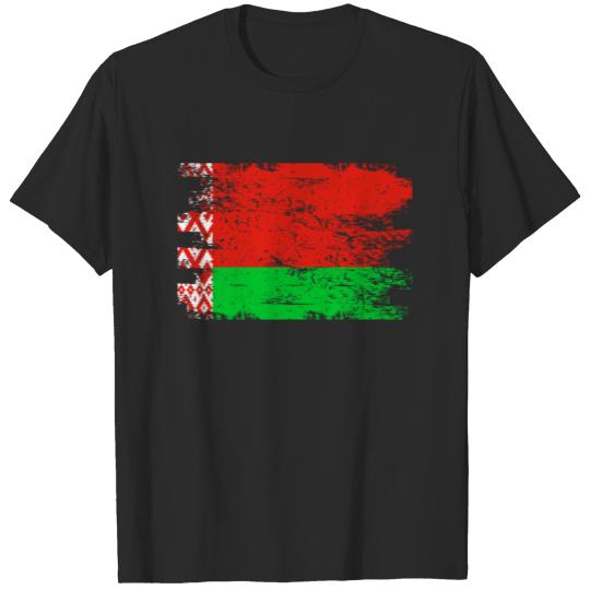 Belarus Gift Country Flag Patriotic Travel Shirt Europe Light T-shirt