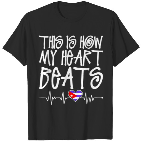 Cuban Heart Beats T-shirt