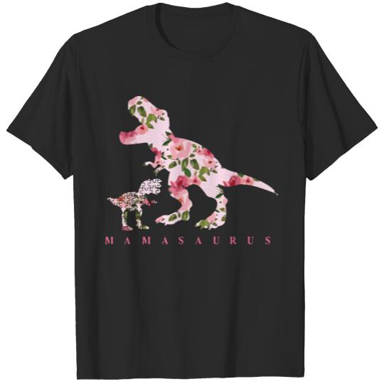 Mamasaurus autism shirt T-shirt
