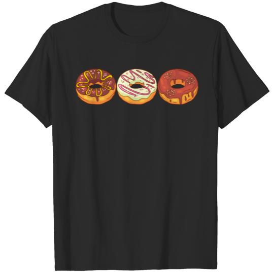 Donuts Bakery Cookie Candy Sweets Cake Confiserie T-shirt