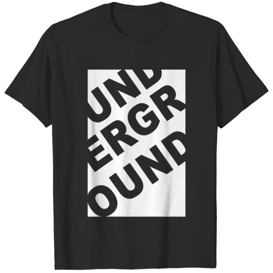 Underground 4 (white box negativ) T-shirt
