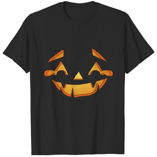 Halloween Laughing Pumpkin Emoticon T-shirt