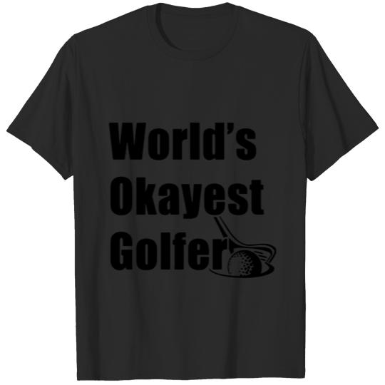 Christmas Gift for Grandpa Gift for Golfer Husband T-shirt