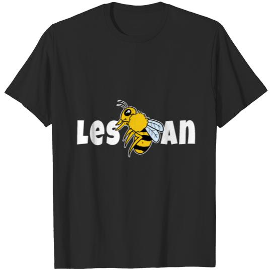 Lesbeean Bee Homosexual Gay Pride T-shirt