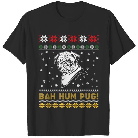 Christmas Pug - Ugly Christmas Sweater T-shirt
