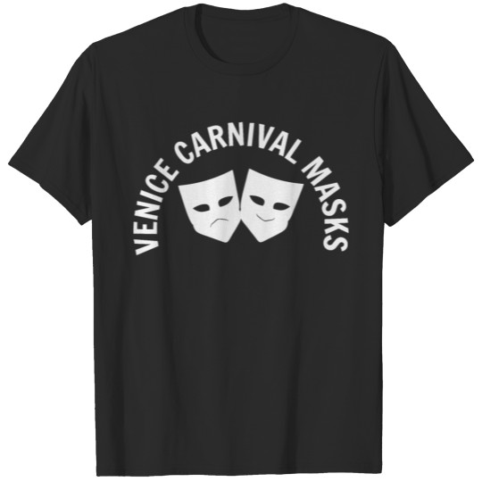 Venezia Carnival masks T-shirt
