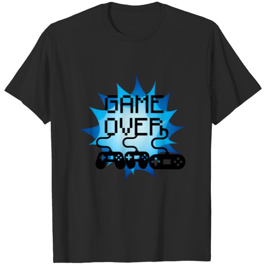 Game over handheld T-shirt