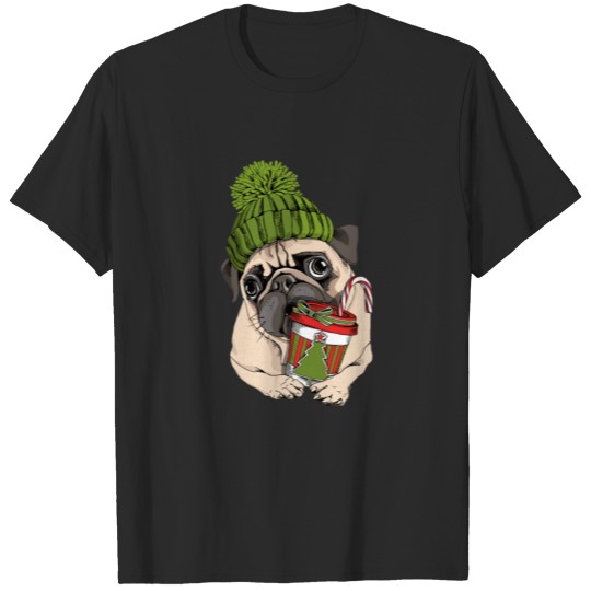 Coffee Dog Funny Shirt T-shirt
