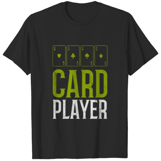 card player card game poker hold'em bluff gift T-shirt