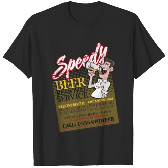 Speedy beer T-shirt