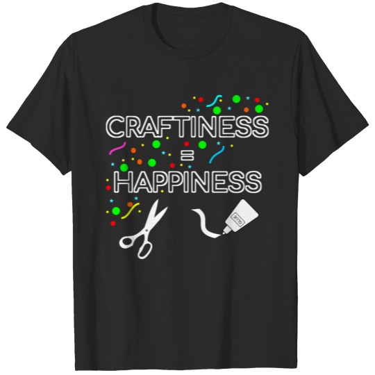 Scrapbooking Crafting Happiness Photo Glitter Gift T-shirt