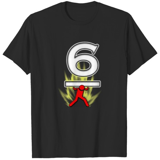 Super Icon Number 6 T-shirt