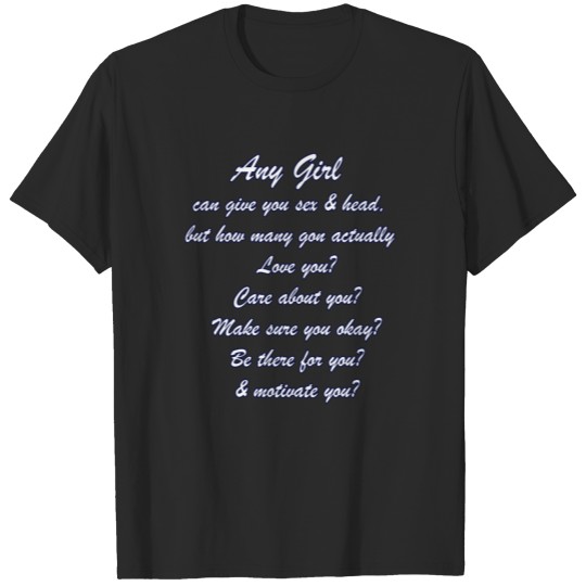 Any-Girl-T-Shirt T-shirt