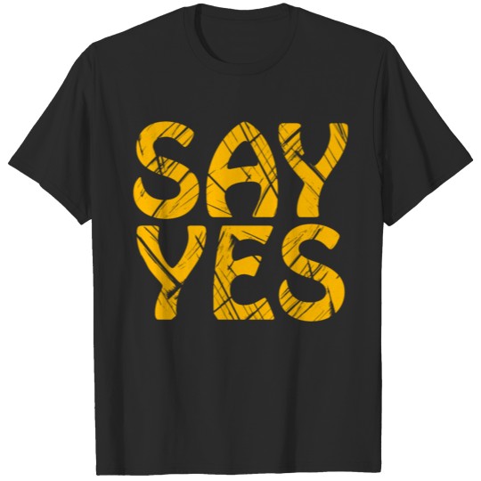 Say Yes Design for Bachelorette and Bridal Party T-shirt
